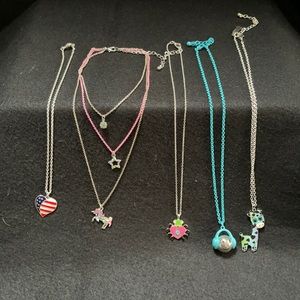 Little girl necklaces from Justice